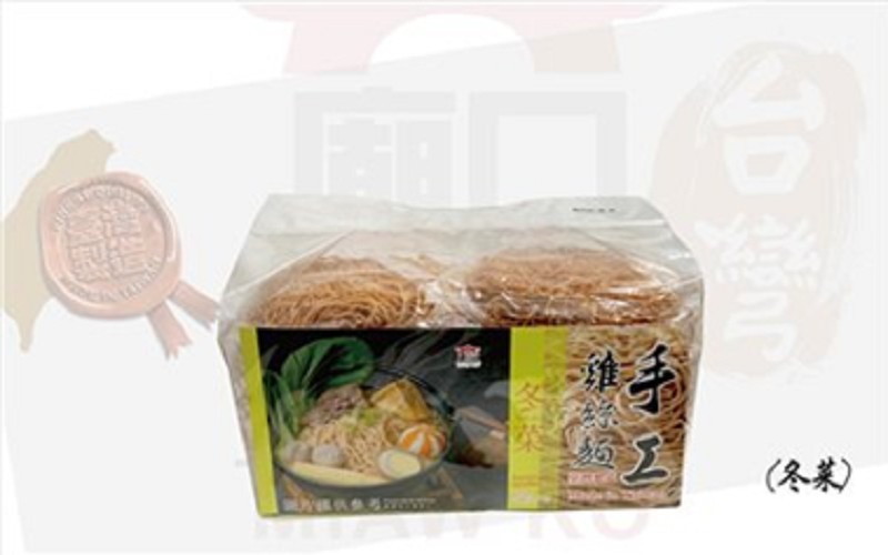 Chicken instant vermicelli_(dried cabbage)_330g in 6 pieces x 10 bags per box/carton